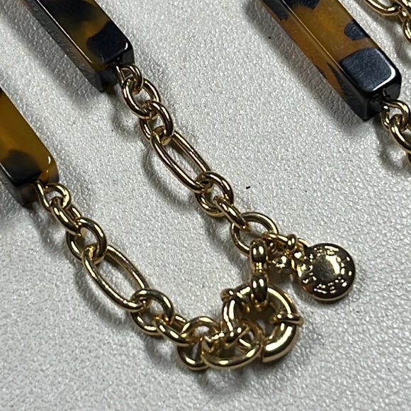 J. Crew faux tortoise shell station necklace - Picture 4 of 5